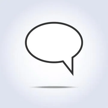 Communication bubble icon Stock Illustration