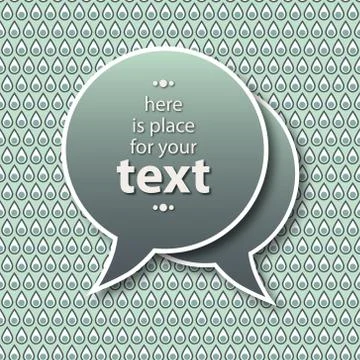 Communication bubbles Stock Illustration