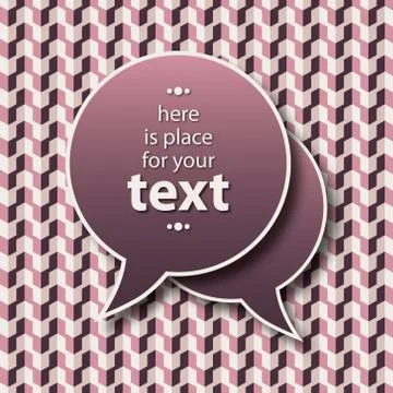 Communication bubbles Stock Illustration