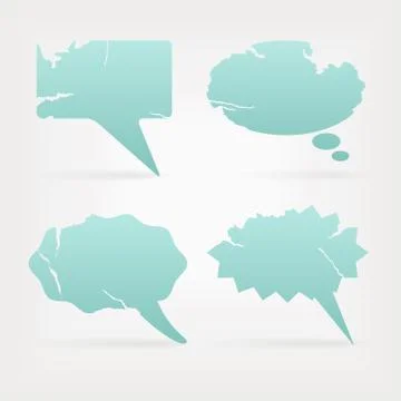 Communication bubbles Stock Illustration