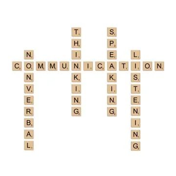 Communication concept board game Stock Illustration