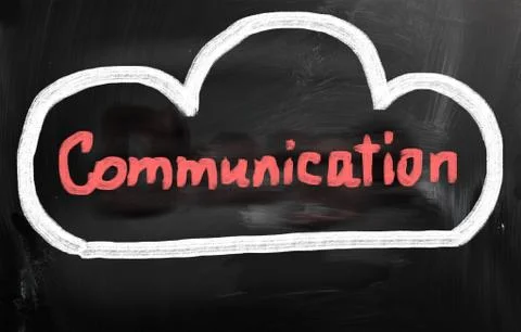 Communication concept Illustrazione stock