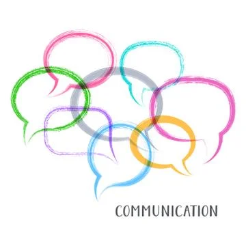 Communication concept Stock-Illustration