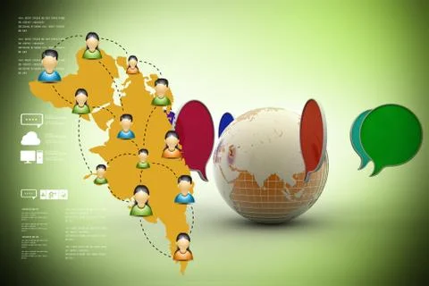 Communication concept Stock Illustration