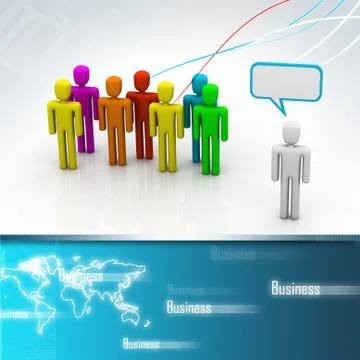 Communication concept Stock Illustration