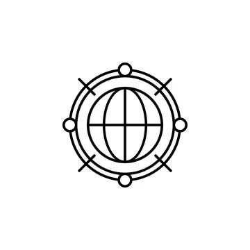 Communication, connection, global, singularity icon. Element of future Stock Illustration