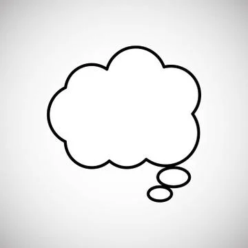 Communication design. bubble icon. Flat illustration, vector gra イラスト素材