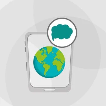 Communication design. bubble icon. Flat illustration, vector gra 스톡 일러스트