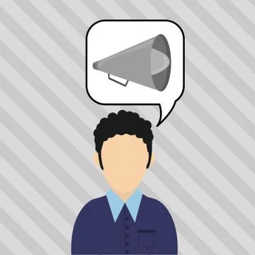Communication design. bubble icon. Flat illustration, vector gra イラスト素材