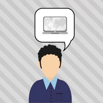 Communication design. bubble icon. Flat illustration, vector gra 스톡 일러스트