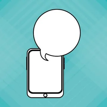Communication design. bubble icon. Flat illustration, vector gra Illustrazione stock