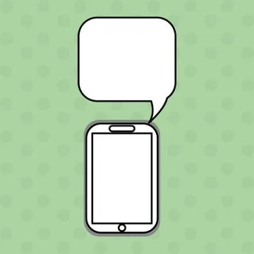 Communication design. bubble icon. Flat illustration, vector gra イラスト素材