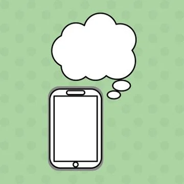 Communication design. bubble icon. Flat illustration, vector gra Illustrazione stock