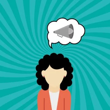 Communication design. bubble icon. Flat illustration, vector gra Stock Illustration
