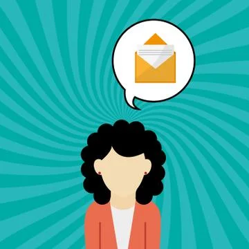 Communication design. bubble icon. Flat illustration, vector gra Illustrazione stock