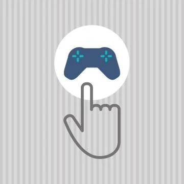 Communication design. Cursor icon. Colorful illustration , vector イラスト素材