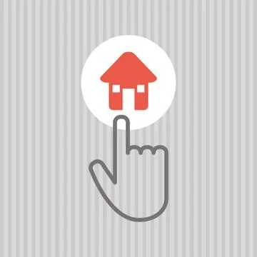 Communication design. Cursor icon. Colorful illustration , vector イラスト素材
