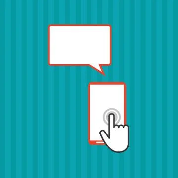 Communication design. Cursor icon. Colorful illustration , vector イラスト素材