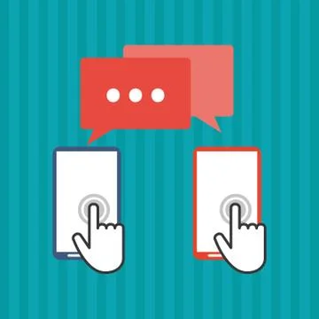 Communication design. Cursor icon. Colorful illustration , vector Stockillustratie