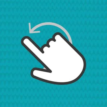 Communication design. Cursor icon. Colorful illustration , vector Stockillustratie