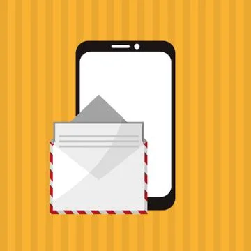Communication design. Media icon. Flat illiustration, vector graphic Stock Illustration
