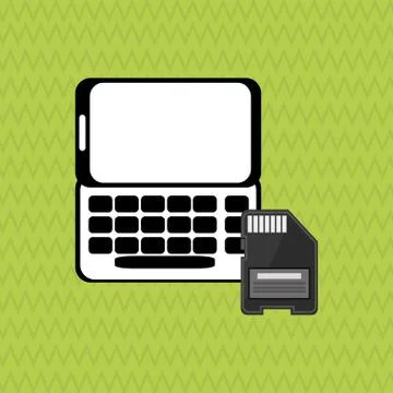Communication design. Media icon. Flat illiustration, vector graphic Stock Illustration