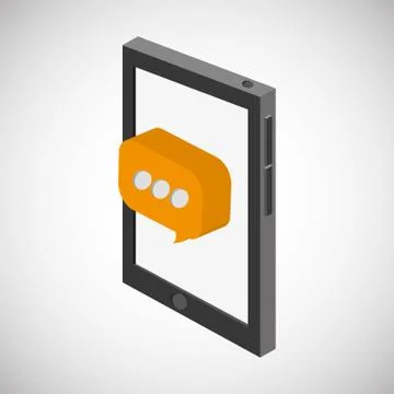 Communication design. Media icon. Flat illiustration, vector graphic Stock Illustration