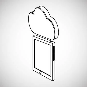 Communication design. Media icon. Flat illiustration, vector graphic Stock Illustration
