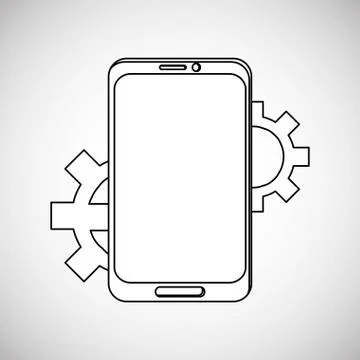 Communication design. Media icon. Flat illiustration, vector graphic Stock Illustration