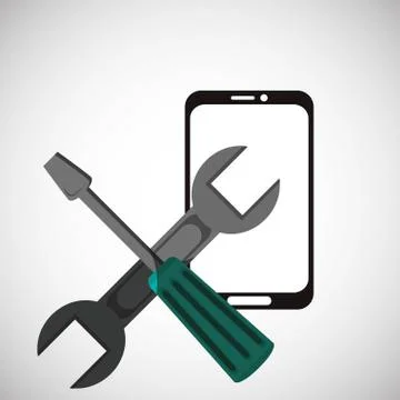 Communication design. Media icon. Flat illiustration, vector graphic Stock Illustration