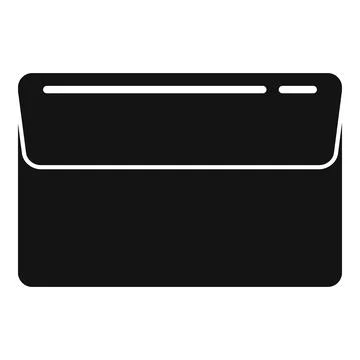 Communication envelope icon simple vector. Mail paper Stock Illustration