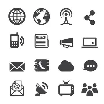 Communication icon Stock Illustration