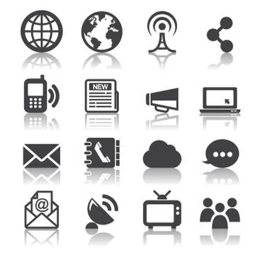 Communication icon Stock Illustration