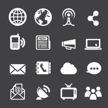 Communication icon Stock Illustration