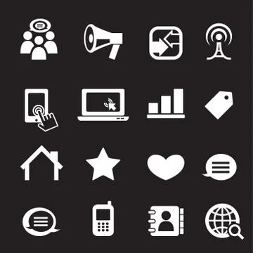 Communication icon Stock Illustration