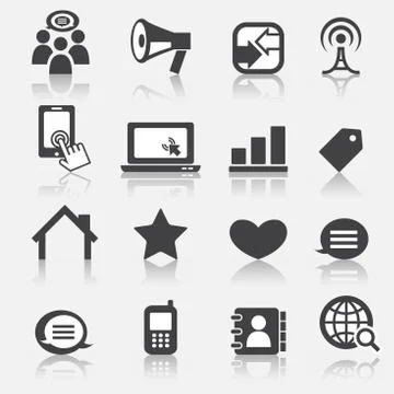 Communication icon Stock Illustration