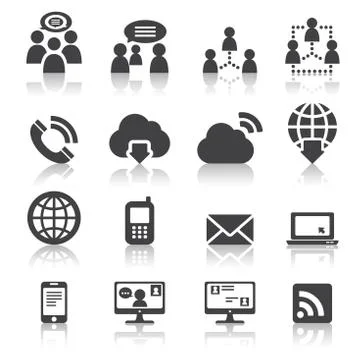 Communication icon Stock Illustration
