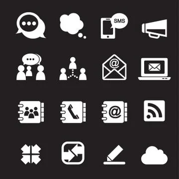 Communication icon Stock Illustration