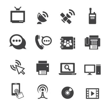 Communication icon Stock Illustration