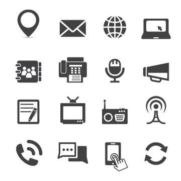 Communication icon Stock Illustration