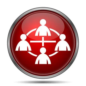 Communication icon. Internet button on white background.. Stock Illustration