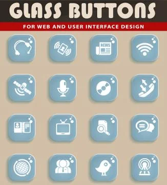 Communication icon s Stock Illustration