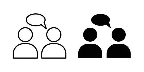Communication icon symbol. Flat Vector illustration 스톡 일러스트