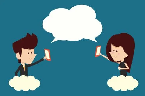 Communication Stock Illustration