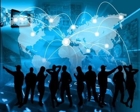 Communication Stock Illustration