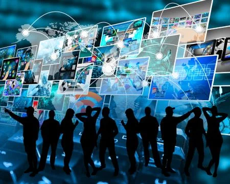 Communication Stock Illustration