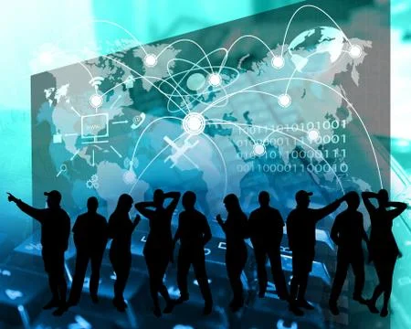 Communication Stock Illustration