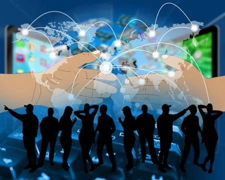 Communication Stock Illustration