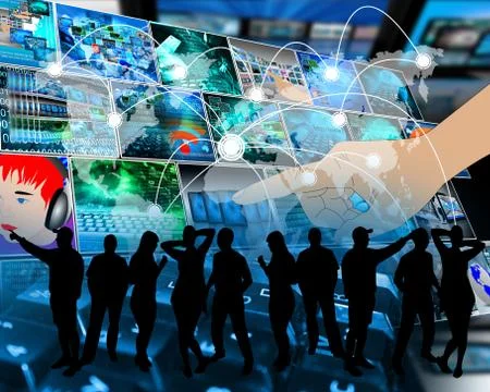 Communication Stock Illustration