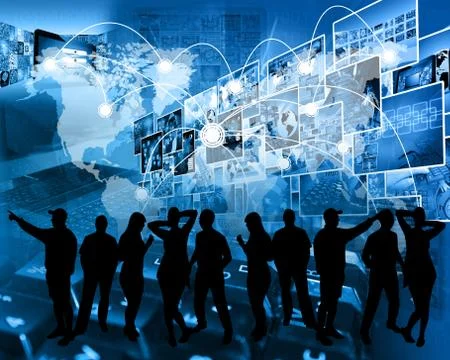 Communication Stock Illustration